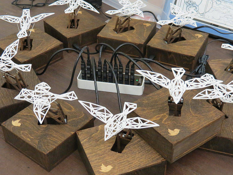 Devices charging prior to deployment